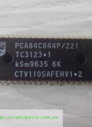 Процессор PCA84C844P/221 ( CTV110SAFEHV1.2 ) демонтаж