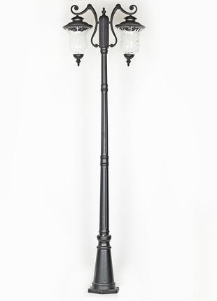 Светильник садово-парковый столб на две лампы