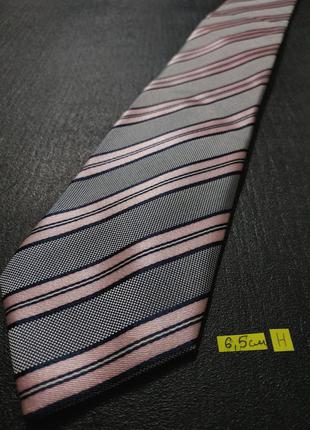 Упоряд нов 100% шовк we краватка в смужку рожевий синій zxc lkj
