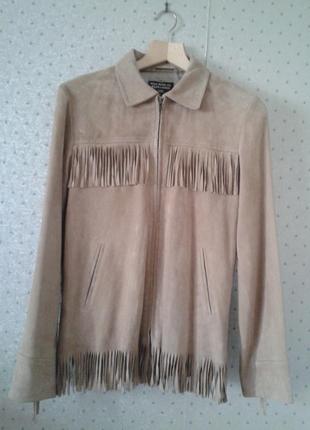 Куртка , женская, замшевая , ralph lauren , оригинал