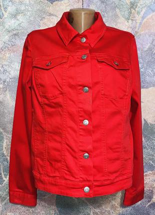 Sale распродажа яркая красная летняя куртка s oliver
