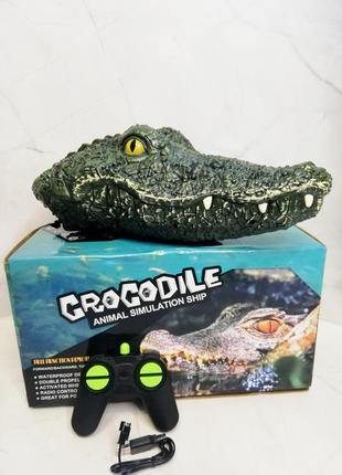 Крокодил на радиоуправлении crocodile rc лодка игрушка