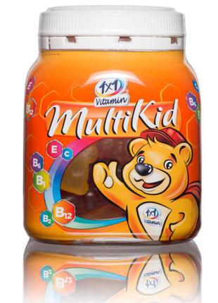 MultiKid 1x1 Vitamin - Мульті Кід мультивітаміни для дітей Уго...