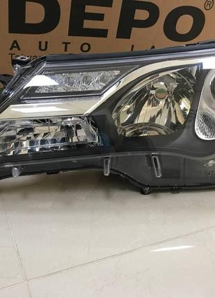 Фара передняя левая Toyota Rav-4 2013-2016 + LED - DEPO