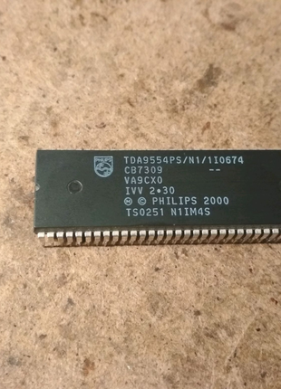 TDA9554PS/N1/1I0674 процессор