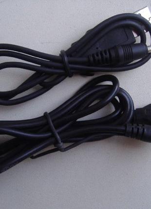 USB кабель с выходом 2.5mm/3.5mm