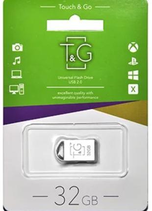 USB флеш T&G; метал серія 32GB/ TG107 (Гарантія 3 роки)