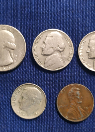 Монети США цікаві року