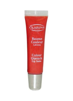Питательный бальзам - блеск clarins colour quench lip balm 14 ...