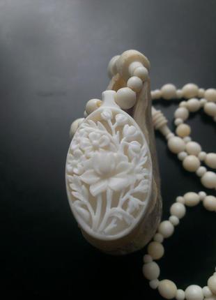 Изысканное различное костное ожерелье, студия аиста, украина