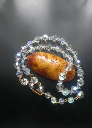 Роскошное брендовое ожерелье aurora borealis swarovski, австри...