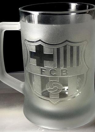 Пивний келих "FC Barcelona"