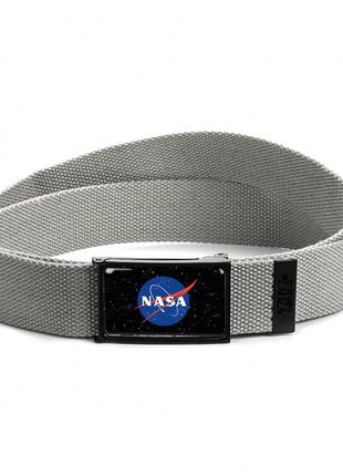 Ремень ZIZ НАСА серый