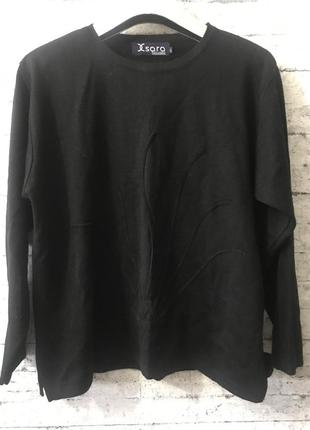 Базовый черный свитер