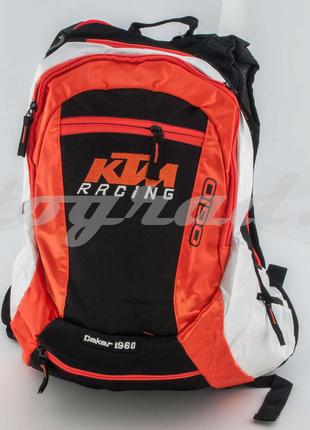 Рюкзак оранжево-бело-черный KTM