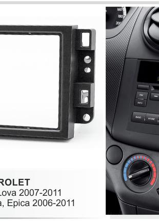 2-DIN переходная рамка CHEVROLET Aveo, Lova 2007-2011; Captiva...