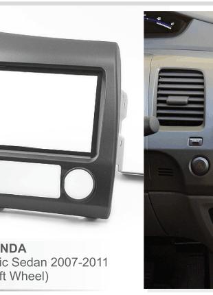 2-DIN переходная рамка HONDA Civic Sedan 2007-2011 (Left Wheel...