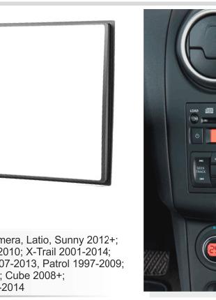 2-DIN переходная рамка NISSAN Almera (N16) 2000-2006, CARAV 11...