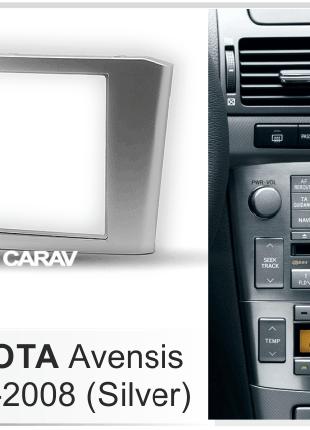 2-DIN переходная рамка TOYOTA Avensis 2002-2008, CARAV 11-665