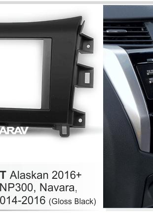 2-DIN переходная рамка NISSAN NP300, Navara, Frontier 2014-201...