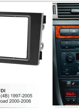 2-DIN перехідна рамка AUDI A6 (4B) 1997-2005, Allroad 2000-200...