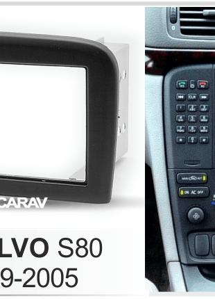 2-DIN перехідна рамка VOLVO S80 1999-2005, CARAV 11-586