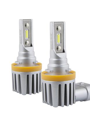 Світлодіодні лампи H11 H9 H8 20 Вт (пара), Sho-Me F3
