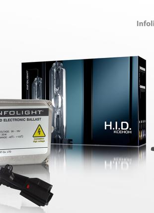 Яркий качественный комплект ксенона Infolight 9-16V
