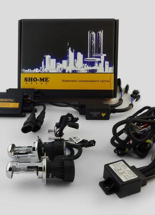 Комплект качественного би-ксенона Sho-Me Slim 9-16V, H4 H/L