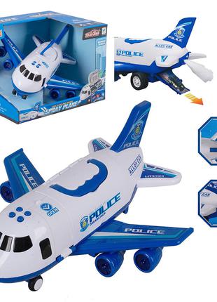 Игровой набор - грузовой самолет с машинками и парогенератором...