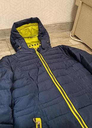 Дитяча зимова куртка курточка для дівчинки 11-12 років