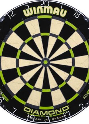Дартс мишень из сизаля Winmau Англия Diamond MvG