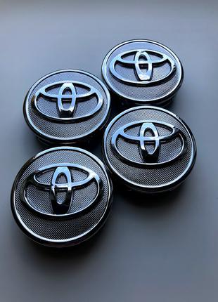 Ковпачки Колпачки Заглушки в Диски Тойота Toyota 57мм