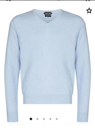 Calvin klein 💯 мерино шерсть пуловер свитер с v вырезом