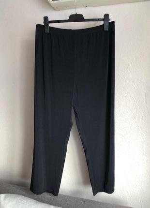 Чёрные женские брюки большой размер 54-56