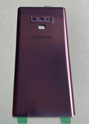 Samsung Galaxy Note 9 Purple фиолетовая стеклянная задняя крыш...