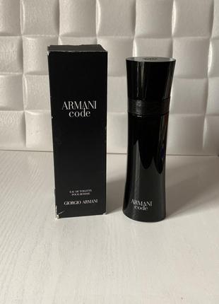 Armani code туалетная вода оригинал!
