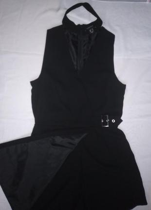 Комбинезон чёрный шорты