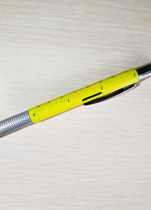 5в1 мультитул ручка стилус для смартфона рівень лінійка викрутка