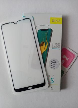 Xiaomi Redmi Note 8T, защитное стекло Piko Full Glue