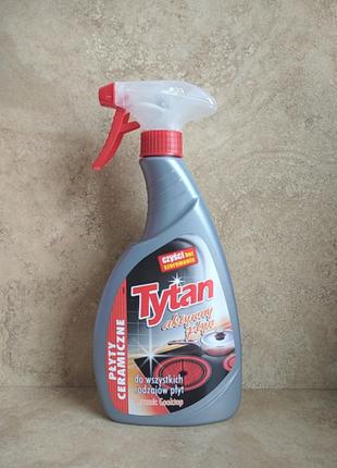 Жидкость для чистки керамических плит Tytan 500 мл