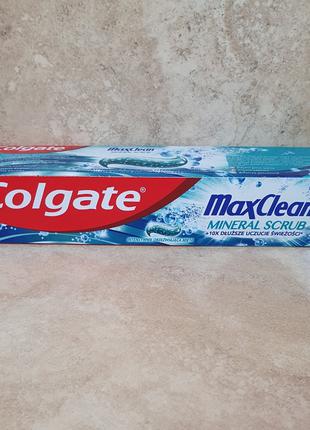 Зубная паста Colgate Max Clean MINERAL SCRUB 100ml