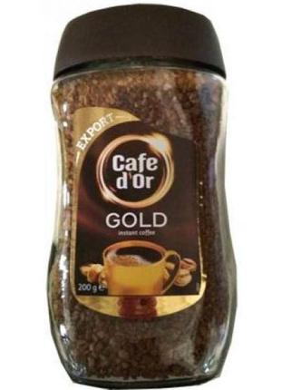 Кофе растворимый черный Cafe d'Or Gold Export, 200