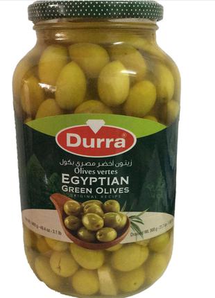 Оливки зеленые египетские Durra 700 грамм