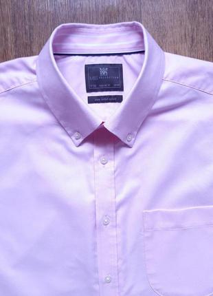 Теніска marks&spencer regular рожева бузкова 17,5" xl xxl баво...