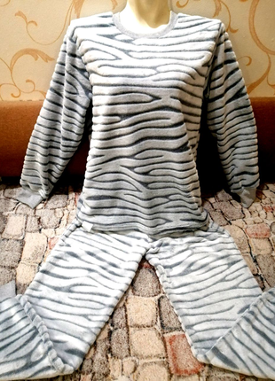 Пижамы женские махровые