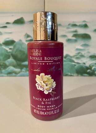 Чёрная малина и фига baylis & harding гель для душа