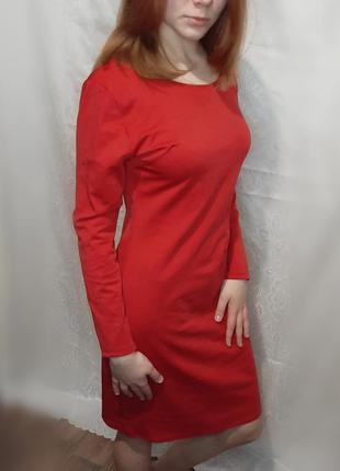 Платье красное 46 48 размер