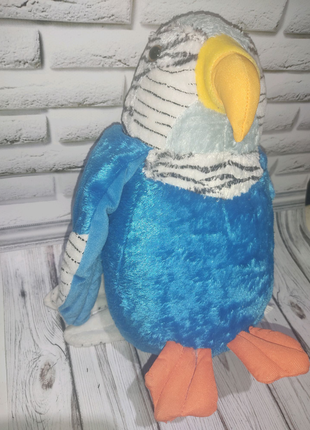 Большой Попугай мягкая игрушка привезён с Европы волнистый попуга