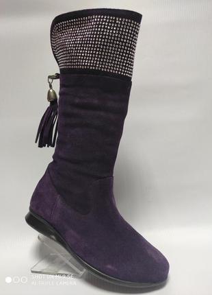 Распродажа !!!кожаные зимние сапоги ботинки для девочки tiflan...